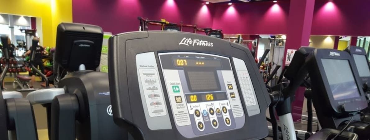 Photo of running machine.