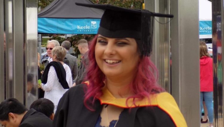 Graduation picture of Samara Hussain