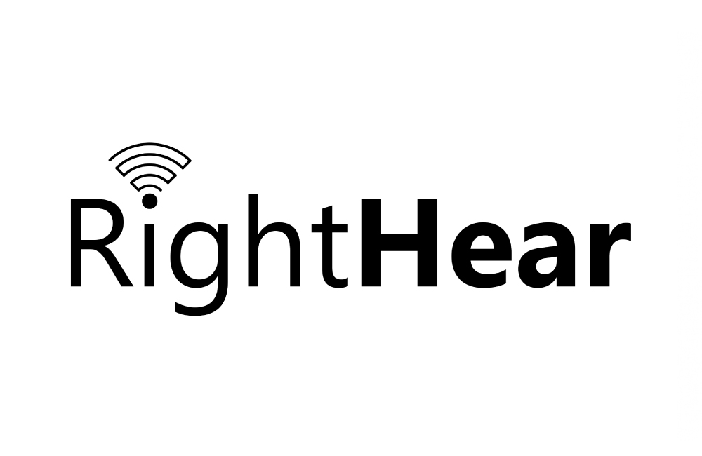A picture of RightHear logo